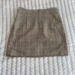 J. Crew Plaid Skirt Size 0